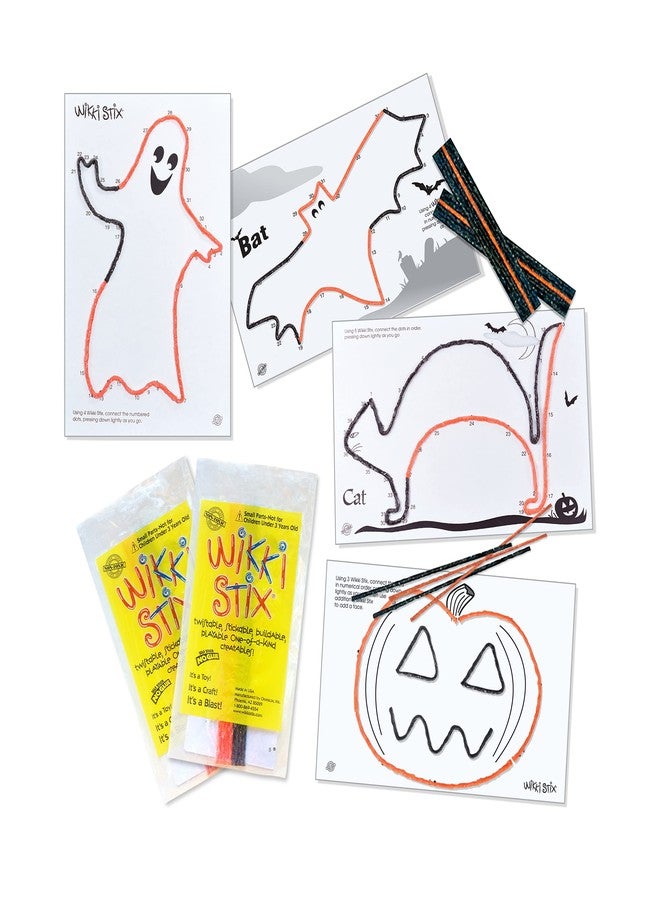 WikkiStix Wikki Stix Trick or Treat Fun Paks are The Perfect Non-Candy Halloween Treat, Pak of 50, Made in The USA! - Image 3